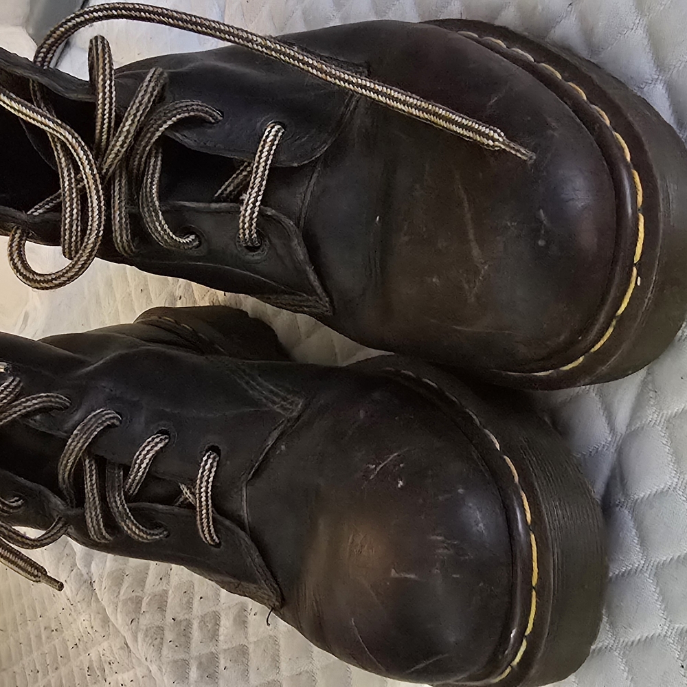 Classic Black Leather Boots
